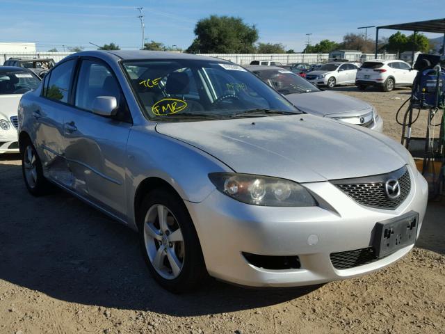 JM1BK32G861451338 - 2006 MAZDA 3 I SILVER photo 1