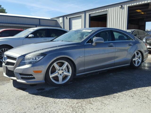 WDDLJ7DB2CA012265 - 2012 MERCEDES-BENZ CLS 550 GRAY photo 2