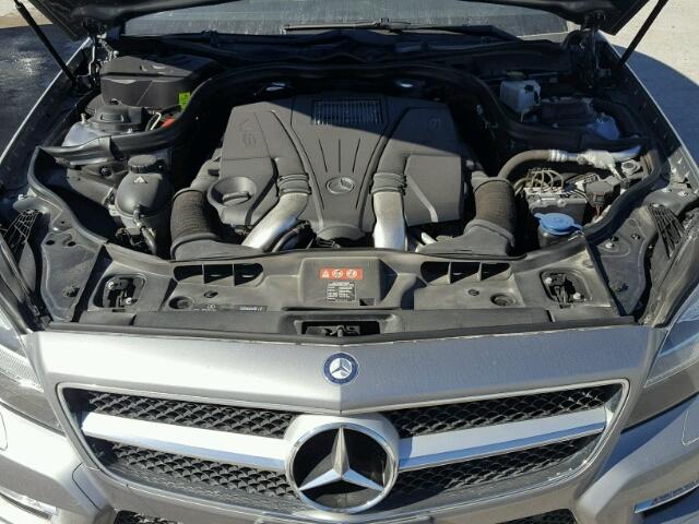 WDDLJ7DB2CA012265 - 2012 MERCEDES-BENZ CLS 550 GRAY photo 7