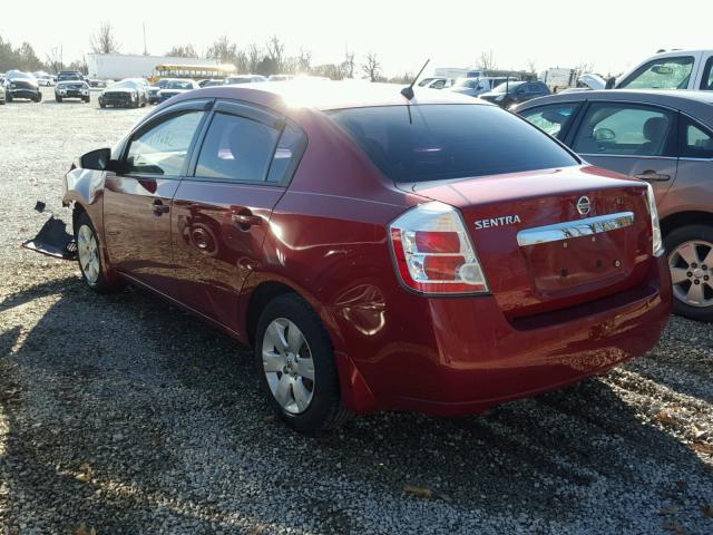 3N1AB6APXAL635408 - 2010 NISSAN SENTRA 2.0 RED photo 3