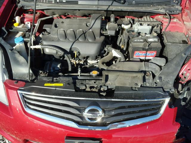 3N1AB6APXAL635408 - 2010 NISSAN SENTRA 2.0 RED photo 7