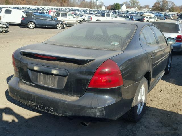 2G2WP552271207621 - 2007 PONTIAC GRAND PRIX BLACK photo 4