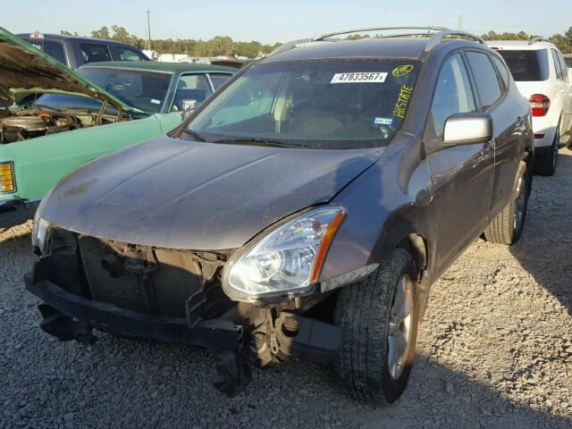 JN8AS58V48W405951 - 2008 NISSAN ROGUE S GRAY photo 2