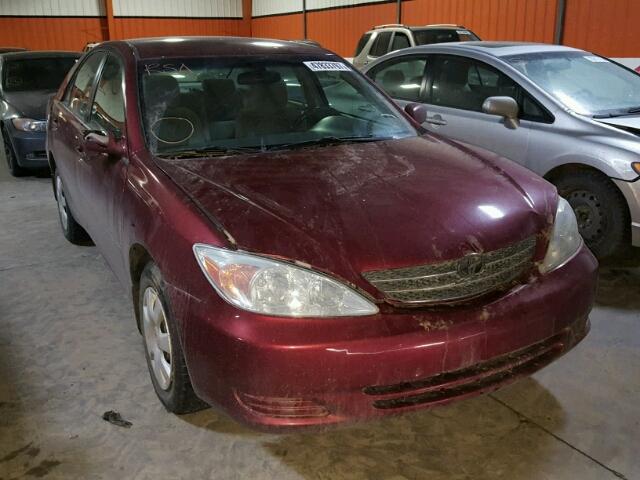 4T1BE32K84U379298 - 2004 TOYOTA CAMRY LE RED photo 1