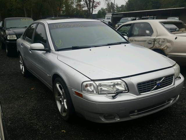 YV1TS91Z541352249 - 2004 VOLVO S80 T6 SILVER photo 1