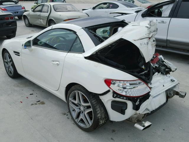 WDDPK4HA2EF087469 - 2014 MERCEDES-BENZ SLK 250 WHITE photo 3