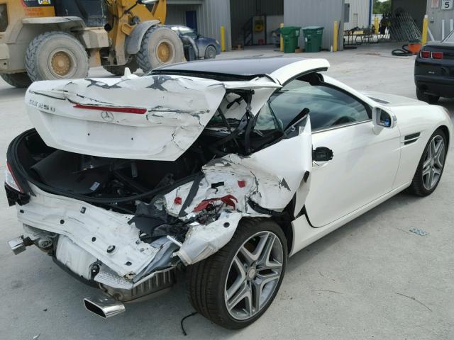 WDDPK4HA2EF087469 - 2014 MERCEDES-BENZ SLK 250 WHITE photo 4