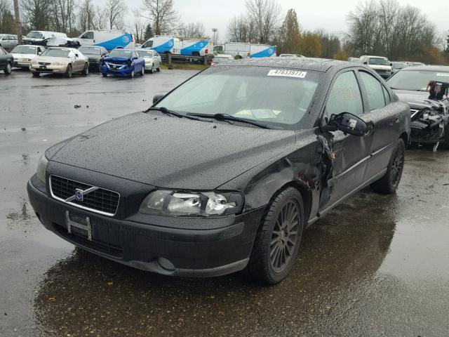 YV1RS53DX22143097 - 2002 VOLVO S60 T5 BLACK photo 2