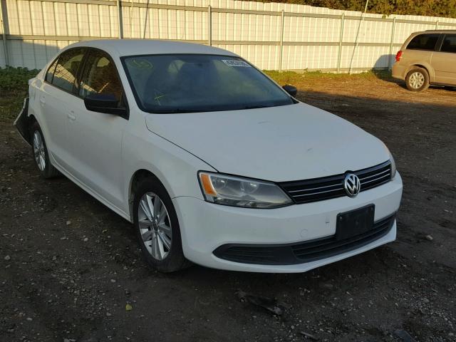 3VW2K7AJ8CM415102 - 2012 VOLKSWAGEN JETTA BASE 白色 照片 1