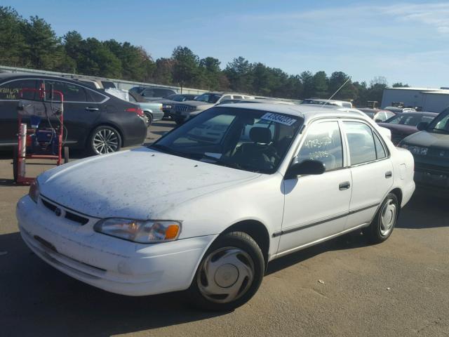 2T1BR12E7YC365998 - 2000 TOYOTA COROLLA VE WHITE photo 2