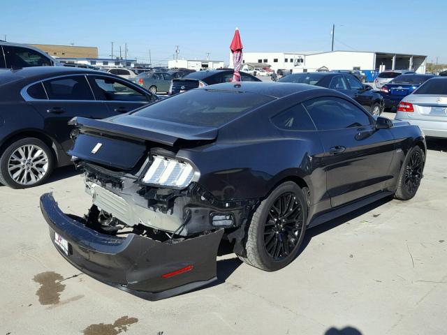 1FA6P8CF0H5329709 - 2017 FORD MUSTANG GT CHARCOAL photo 4