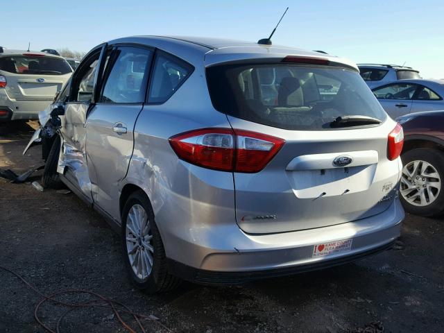 1FADP5AU9DL518209 - 2013 FORD C-MAX SE SILVER photo 3