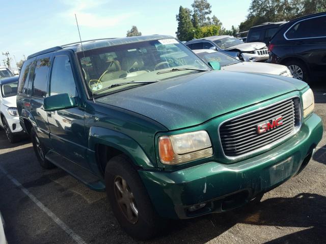 1GKEK13R0XR907115 - 1999 GMC DENALI GREEN photo 1