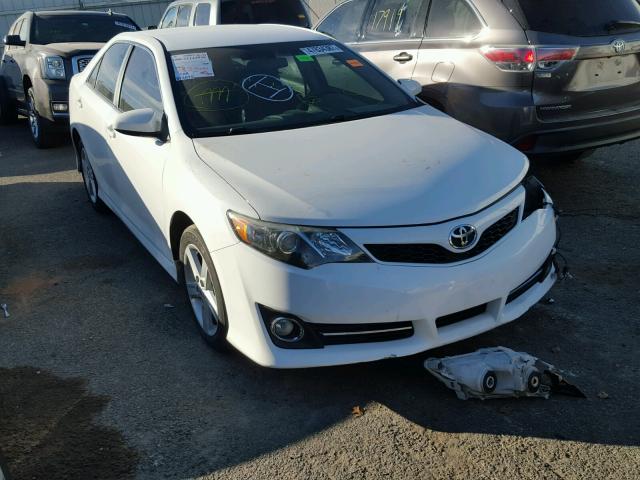 4T1BF1FK8CU587014 - 2012 TOYOTA CAMRY BASE WHITE photo 1