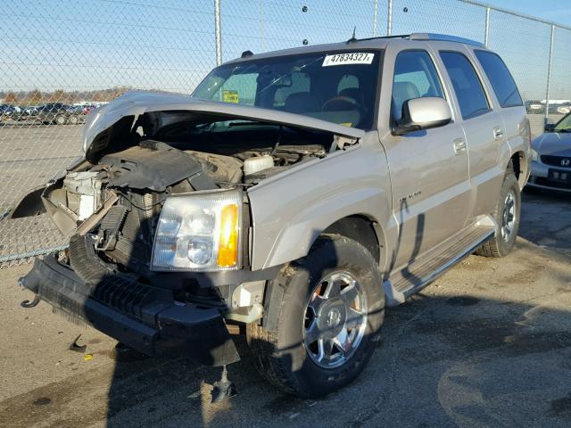 1GYEK63NX5R232788 - 2005 CADILLAC ESCALADE L SILVER photo 2