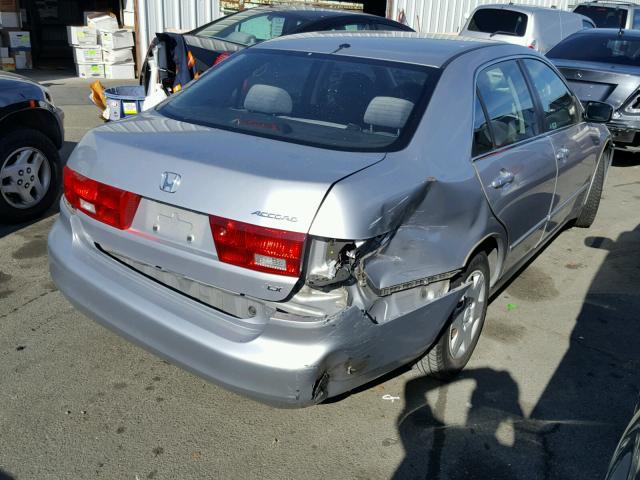 JHMCM56435C002872 - 2005 HONDA ACCORD LX SILVER photo 4