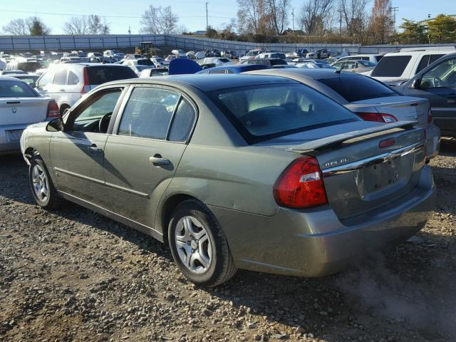 1G1ZS51F66F251203 - 2006 CHEVROLET MALIBU LS GREEN photo 3