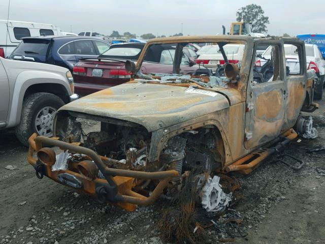 1C4HJWDG1DL518522 - 2013 JEEP WRANGLER U BURN photo 2