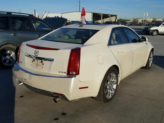 1G6DV57V680176051 - 2008 CADILLAC CTS HI FEA WHITE photo 4