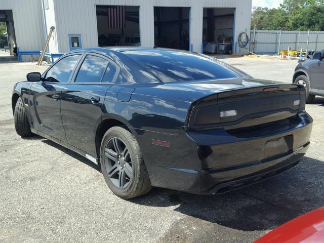 2C3CDXCT0EH146910 - 2014 DODGE CHARGER R/ BLACK photo 3