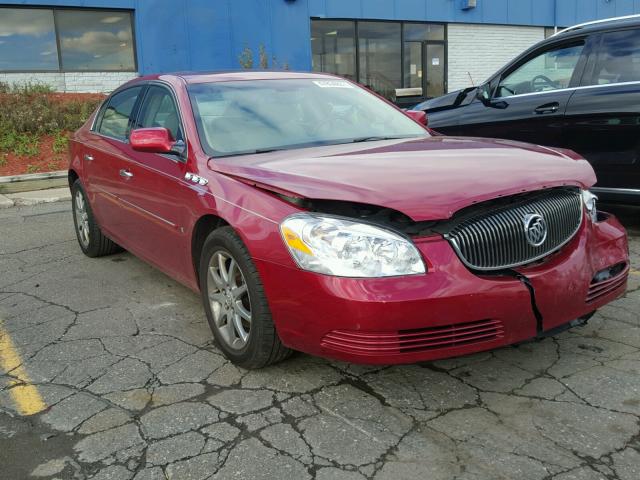 1G4HD57257U194955 - 2007 BUICK LUCERNE CX RED photo 1