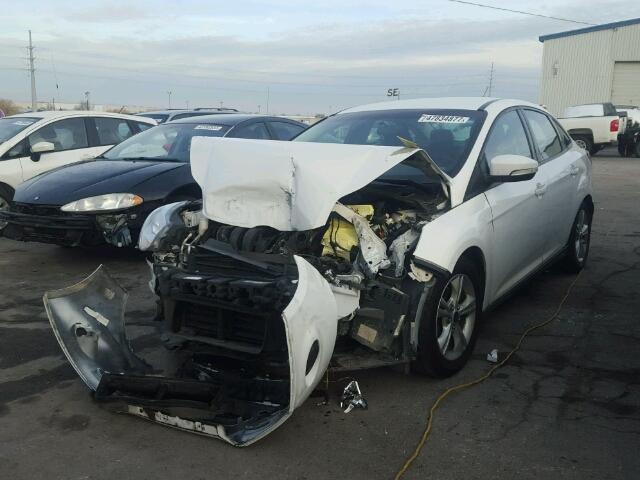 1FADP3F25EL413406 - 2014 FORD FOCUS SE WHITE photo 2