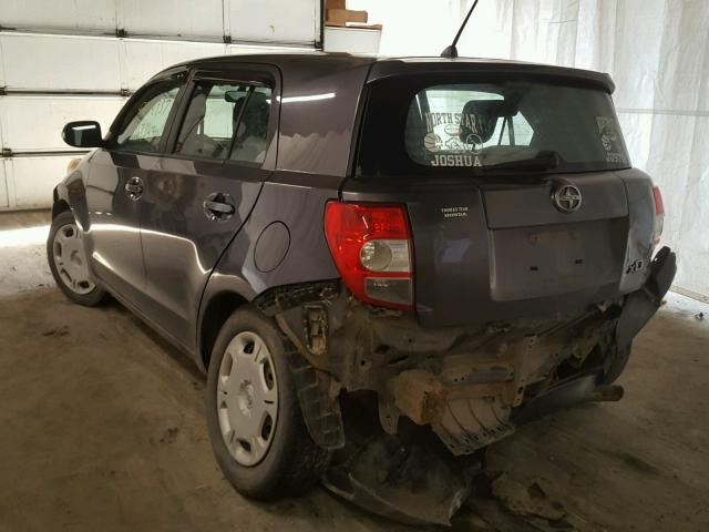 JTKKU10428J022330 - 2008 TOYOTA SCION XD GRAY photo 3