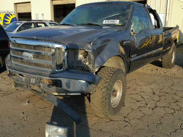 1FTWW31P56EB36674 - 2006 FORD F350 SRW S GRAY photo 2