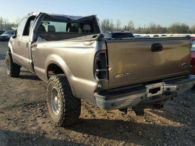 1FTWW31P56EB36674 - 2006 FORD F350 SRW S GRAY photo 3