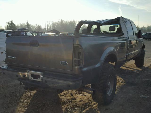 1FTWW31P56EB36674 - 2006 FORD F350 SRW S GRAY photo 4