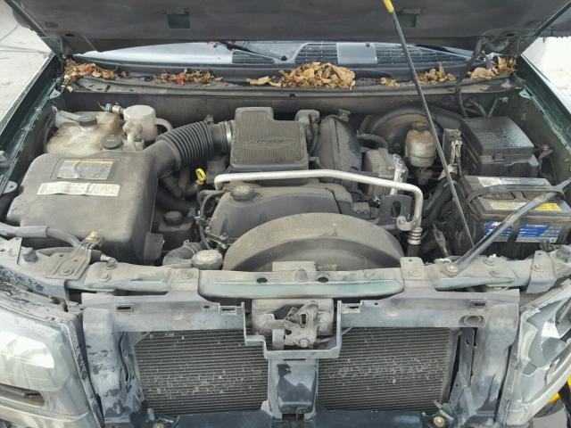 1GNDS13SX42365737 - 2004 CHEVROLET TRAILBLAZE GREEN photo 7