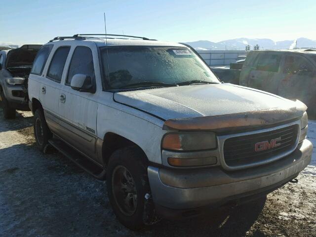 1GKEK13T41J159955 - 2001 GMC YUKON WHITE photo 1