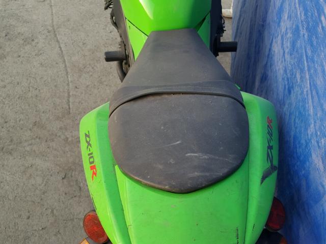 JKAZXCC195A031686 - 2005 KAWASAKI NINJA ZX 1 GREEN photo 6