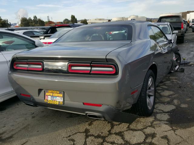 2C3CDZAG0HH665736 - 2017 DODGE CHALLENGER GRAY photo 4