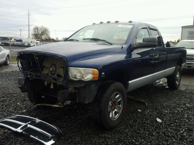 3D7LU38653G702526 - 2003 DODGE RAM 3500 S BLUE photo 2