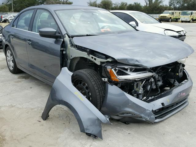 3VW2B7AJ0HM379722 - 2017 VOLKSWAGEN JETTA S 灰色 照片 1