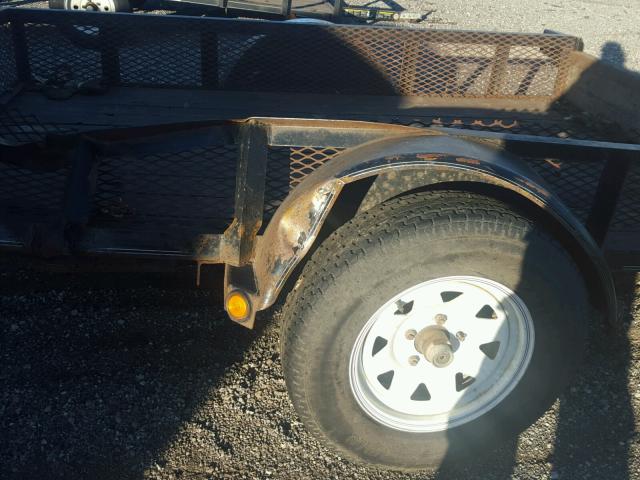 4ZEHH081561017139 - 2006 TRAIL KING TRAILER BLACK photo 8