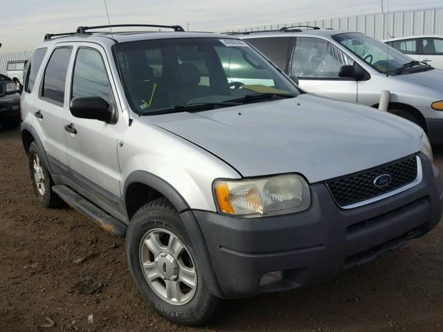 1FMYU04142KB12765 - 2002 FORD ESCAPE XLT SILVER photo 1