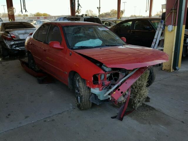 3N1CB51D46L472609 - 2006 NISSAN SENTRA 1.8 RED photo 1