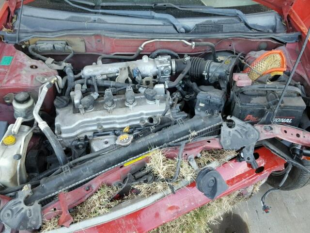 3N1CB51D46L472609 - 2006 NISSAN SENTRA 1.8 RED photo 7