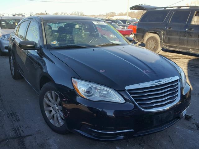 1C3CCBBB4DN513909 - 2013 CHRYSLER 200 BLACK photo 1