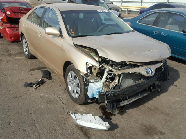 4T4BF3EKXAR009674 - 2010 TOYOTA CAMRY BASE TAN photo 1