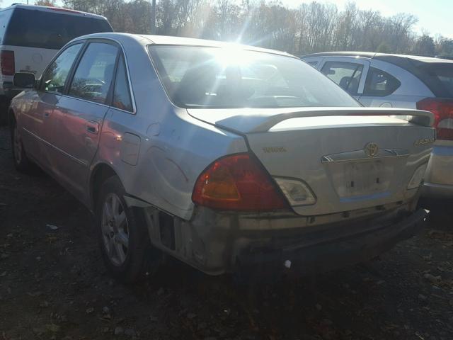 4T1BF28B42U230706 - 2002 TOYOTA AVALON XL Күміс фото 3