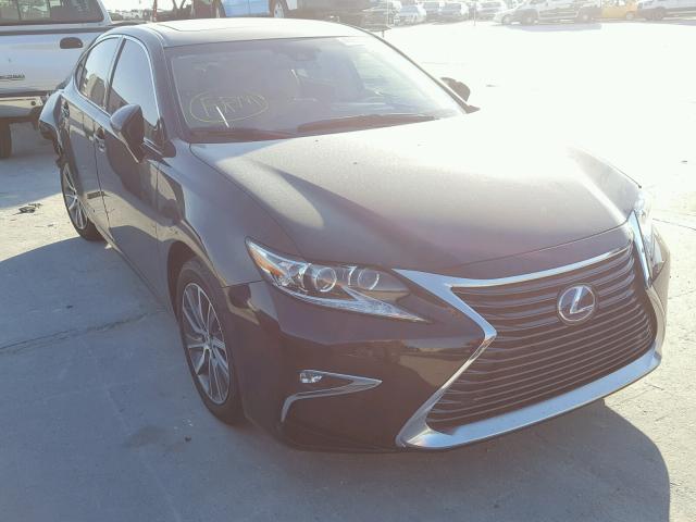 JTHBW1GG2G2122677 - 2016 LEXUS ES 300H BLACK photo 1