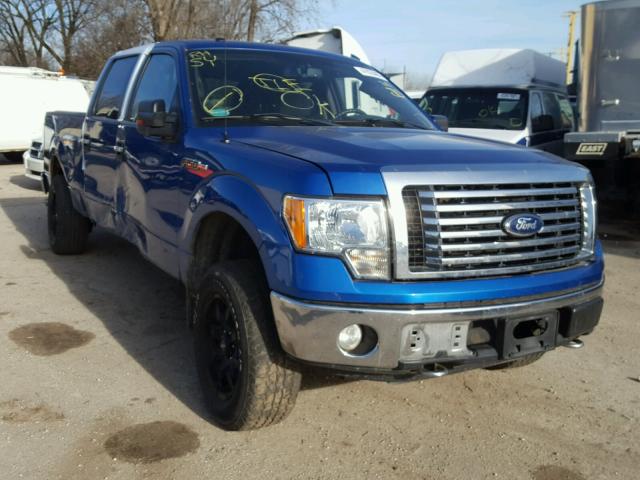 1FTFW1EV3AFD28000 - 2010 FORD F150 SUPER BLUE photo 1