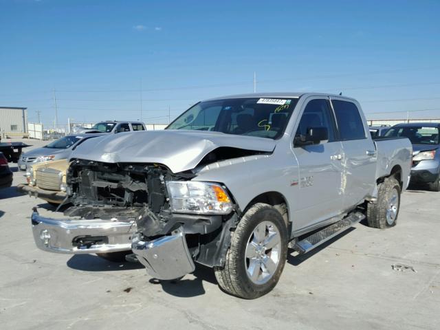 1C6RR7LT9GS316854 - 2016 RAM 1500 SLT SILVER photo 2