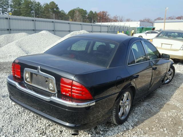 1LNHM87A11Y721754 - 2001 LINCOLN LS BLACK photo 4