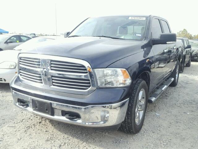 1C6RR7LT1ES187568 - 2014 RAM 1500 SLT BLUE photo 2