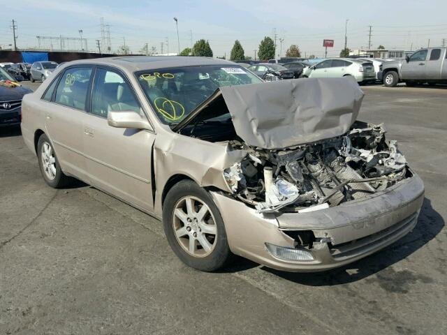 4T1BF28B6YU054296 - 2000 TOYOTA AVALON XL GOLD photo 1