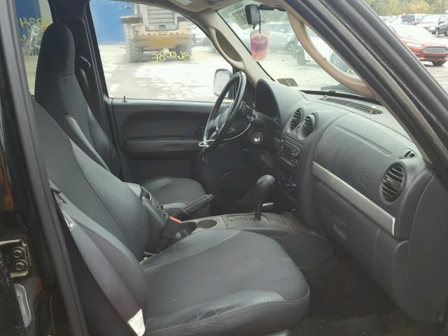 1J4GL38K23W626173 - 2003 JEEP LIBERTY RE BLACK photo 5